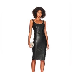 Amanda Uprichard Leather dress